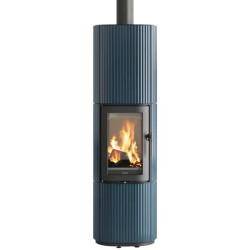 Akumulační kamna Leda SANNA petrolejově modrý smalt